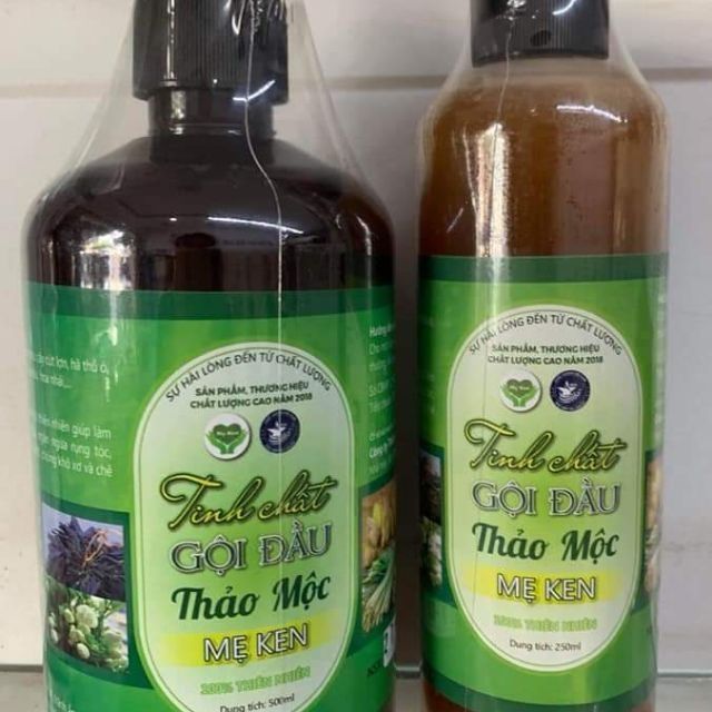 Combor sỉ 3 chai dầu gội Mẹ ken chai 250ml