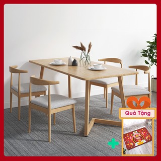 Bàn ăn gia đình, phong cách đơn giản, hiện đại, sang trọng. Kích thước 120x60x74cm