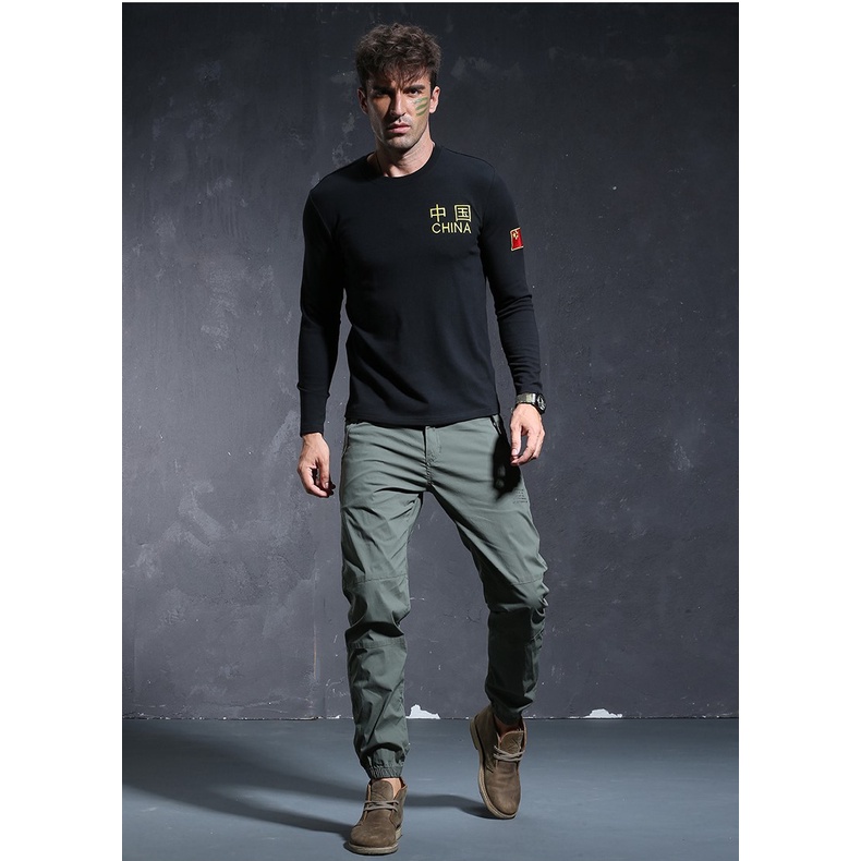 Quần Jogger gió nam Edo Menswear, vải gió hạt mềm, co dãn nhẹ, thoáng mát mặc cực thích