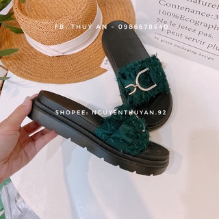 Dép đế bánh mì cao 5cm ANDUSTORE [Video+ảnh thật shop chụp]
