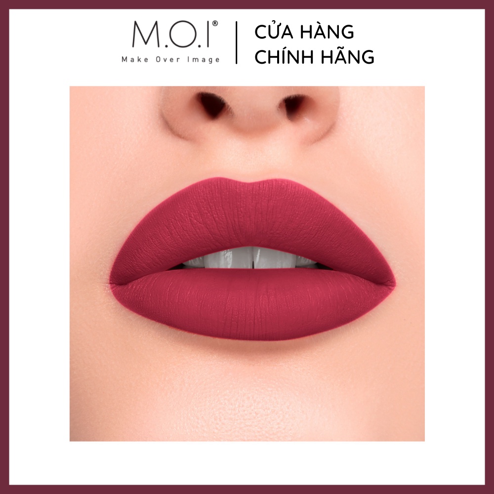 [TẶNG SON MÀU 12] Son thỏi M.O.I Cosmetics LoveMOI bản giới hạn 2 màu nhung lì, bền màu 6-8h 3.5g