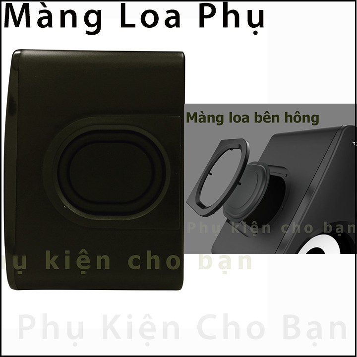 Loa máy tính laptop giá rẻ có dây bass PKCB 201 speakers PF94 | BigBuy360 - bigbuy360.vn