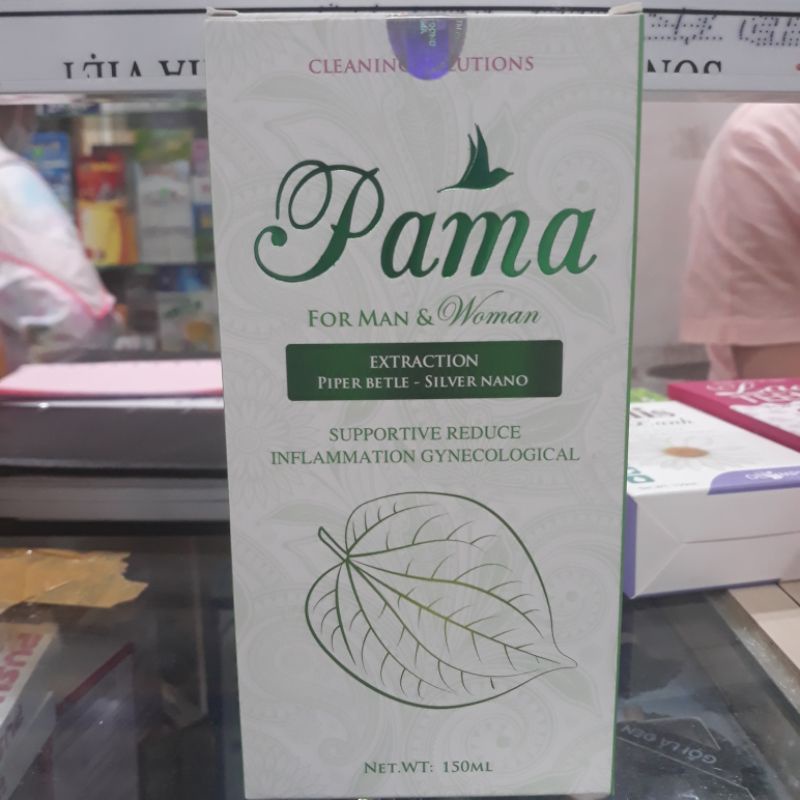 Dung dịch vệ sinh Pama 150ml chống khô rát vùng kín, phòng ngừa bệnh phụ khoa