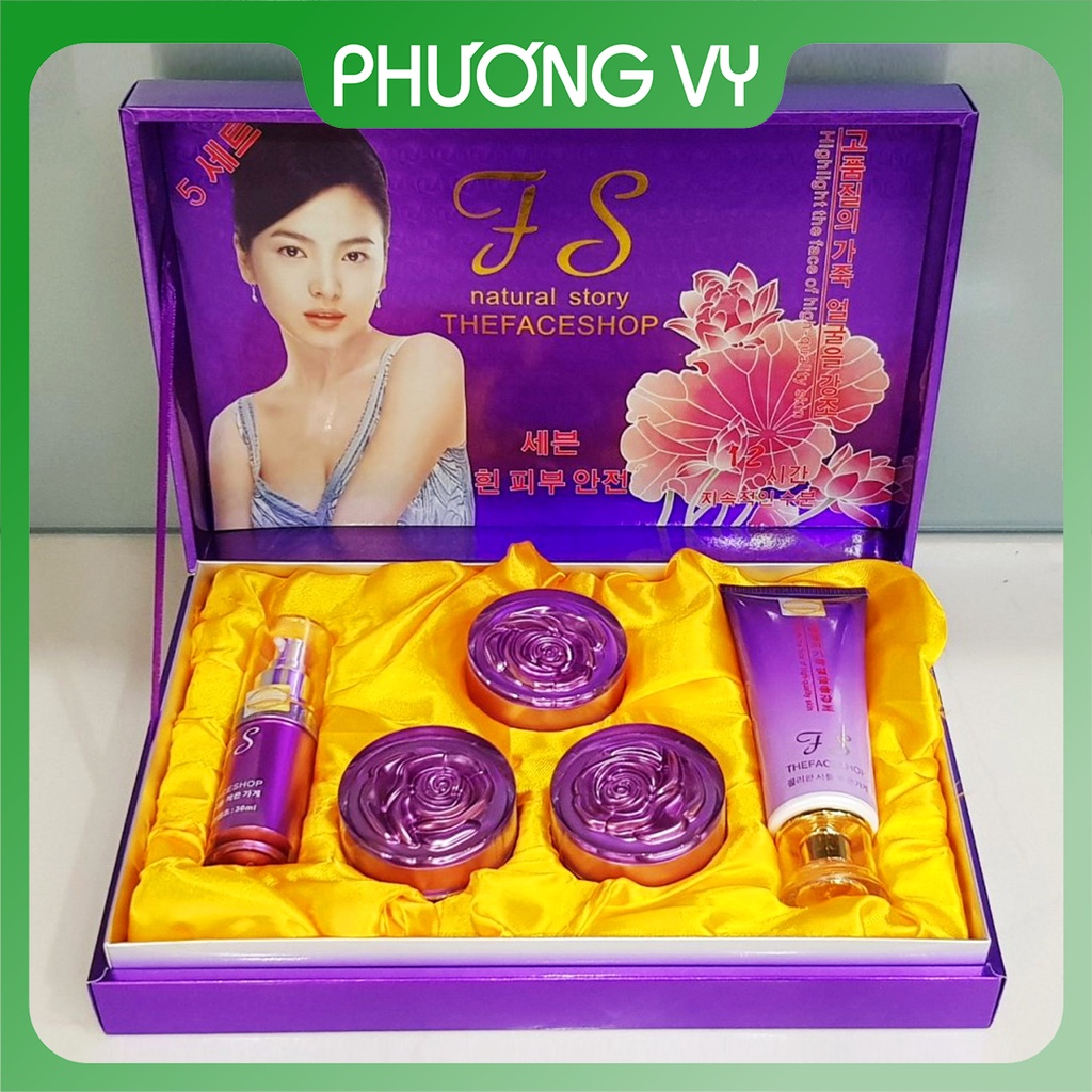 Mỹ phẩm TS tím 5in1, chuyên làm mờ nám tàn nhang và trắng da tự nhiên, kem nám Hàn Quốc, mỹ phẩm TS tím.