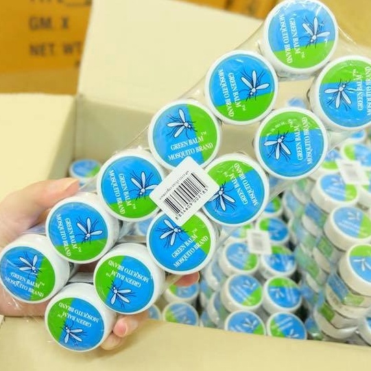 [CAM KẾT HÀNG CHÍNH HÃNG]Kem Bôi Muỗi Thái Lan GREEN BALM MOSQUITO