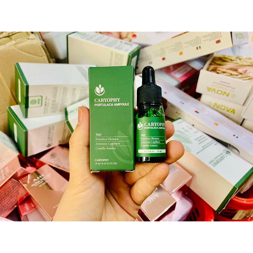 Sản Phẩm Caryophy Portulaca Toner  + Serum Caryophy Portulaca Ampoule