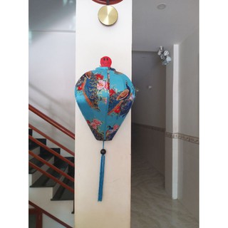 Đèn lồng Hội An  treo tường hoa văn 35cm