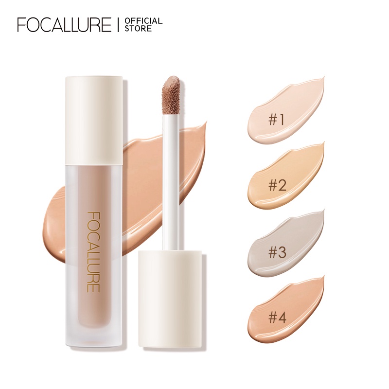 Kem Che Khuyết Điểm FOCALLURE Dạng Lỏng Dưỡng Ẩm Lâu Trôi Không Dễ Phai 24.5g