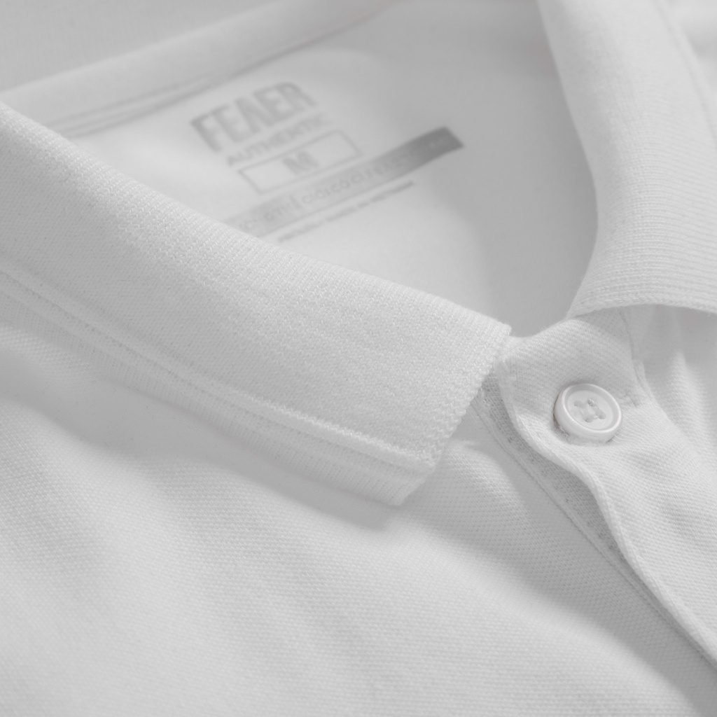 Áo polo nam cổ bẻ FEAER DENIM trơn basic chất liệu cotton, dày dặn, chuẩn form, sang trọng PBQ