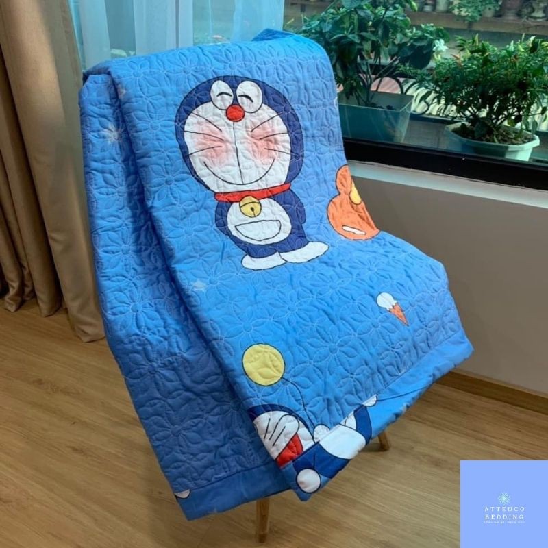 Chăn Hè ❄️FreeShip❄️ Chăn Hè Cotton Poly Trần Bông Tấm Rộng 1m8 x Dài 2m