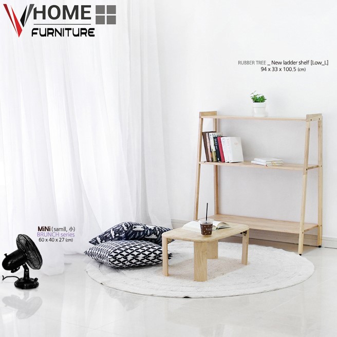 BÀN TRÀ SOFA - BRUNCH TABLE GỖ TỰ NHIÊN - SIZE S ( 40 x 60 ) - NỘI THẤT VHOME