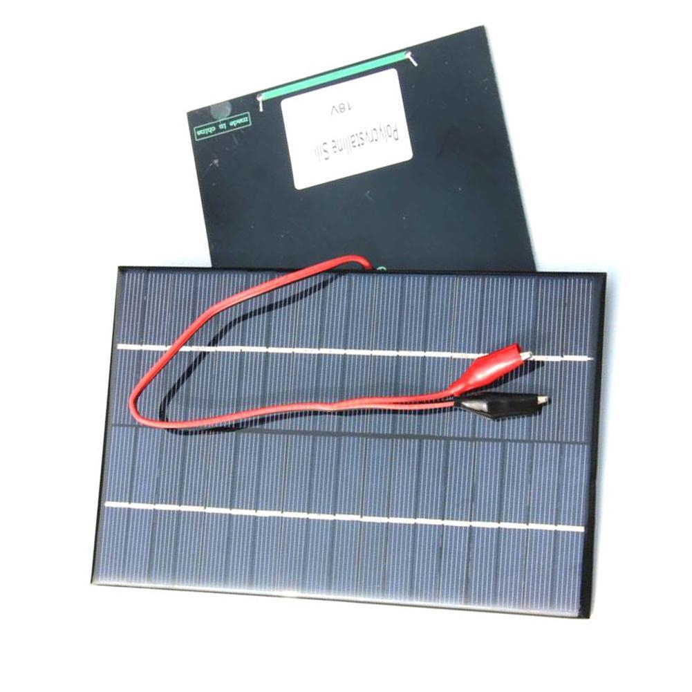 4.2w Portable Solar Module Solar Panel For Camping Travel Phone 18V Battery