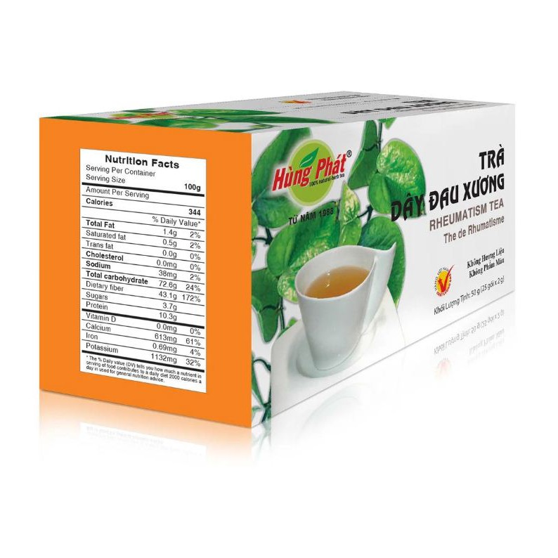 Trà Dây Đau Xương - Rheumatism Tea | BigBuy360 - bigbuy360.vn