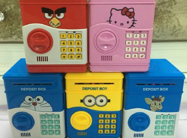 Combo sỉ 2 Két sắt mini thông minh cho bé