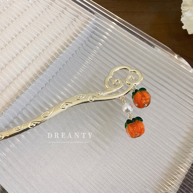 Trâm Cài Tóc Đính Hạt Ngọc Trai Phong Cách Trung Hoa Mới