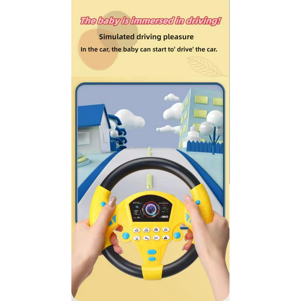 Vô Lăng Phi Công Đồ Chơi Giáo Dục Sớm Cho Bé