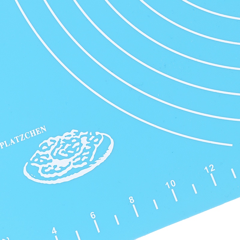 Thảm Nhào Bột Làm Bánh Bằng Silicon Chống Dính Kích Thước 30X40CM Tiện Dụng