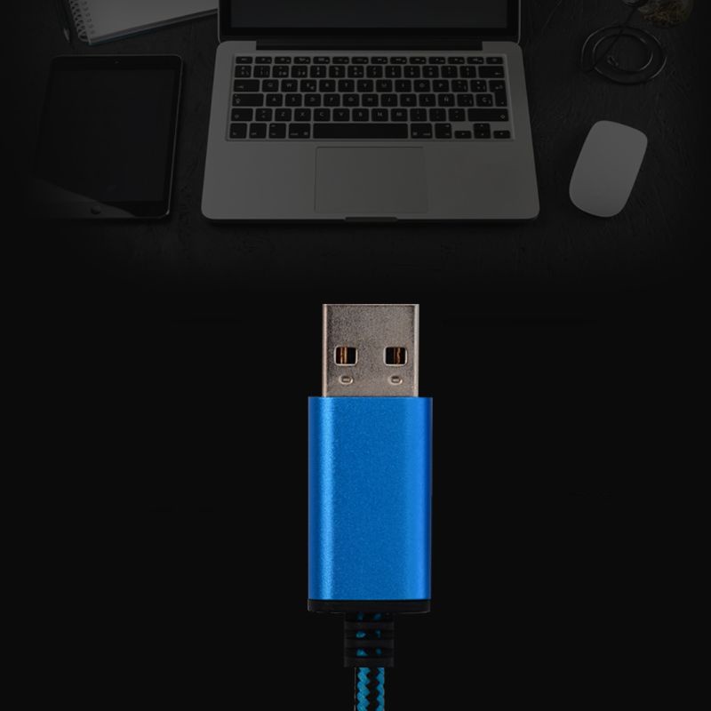Cáp Chuyển Đổi Âm Thanh Usb Sang 3.5mm Dài 0.2m / 1m 2 Trong 1 Cho Tai Nghe Apple