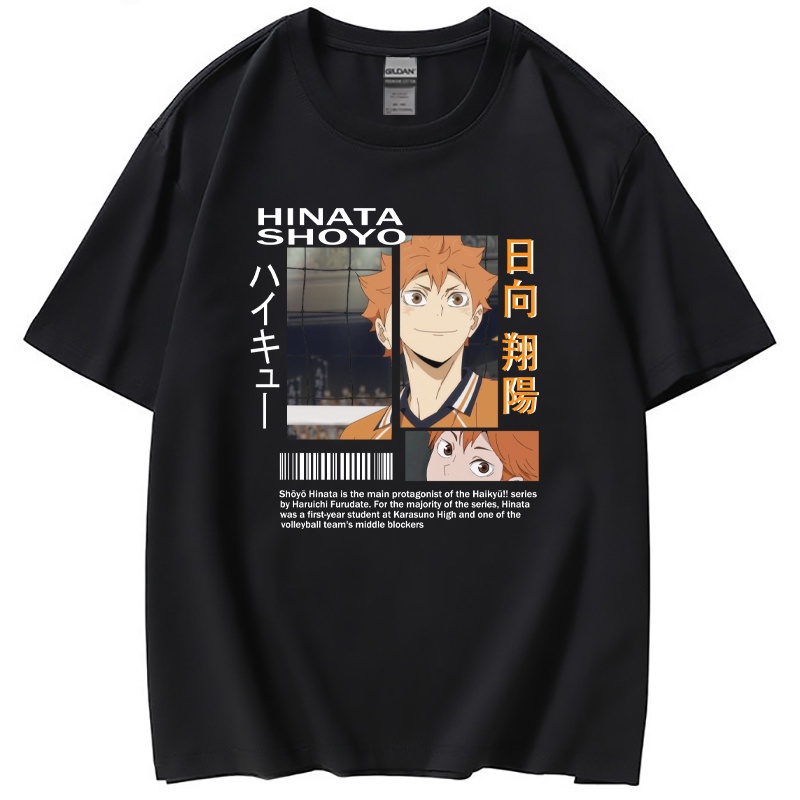 Áo thun in hình Anime Haikyuu Hinata Shoyo mẫu HOT độc đẹp 💥