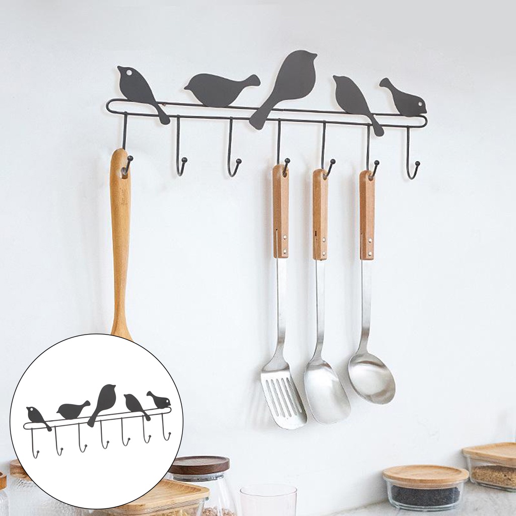 Móc Sắt Treo Đồ Gắn Tường Đa Năng Tiện Dụng