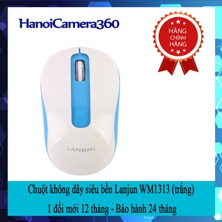 Chuột không dây siêu bền lanjun wm1313 - 1 đổi mới 12 tháng - bảo hành 24 tháng