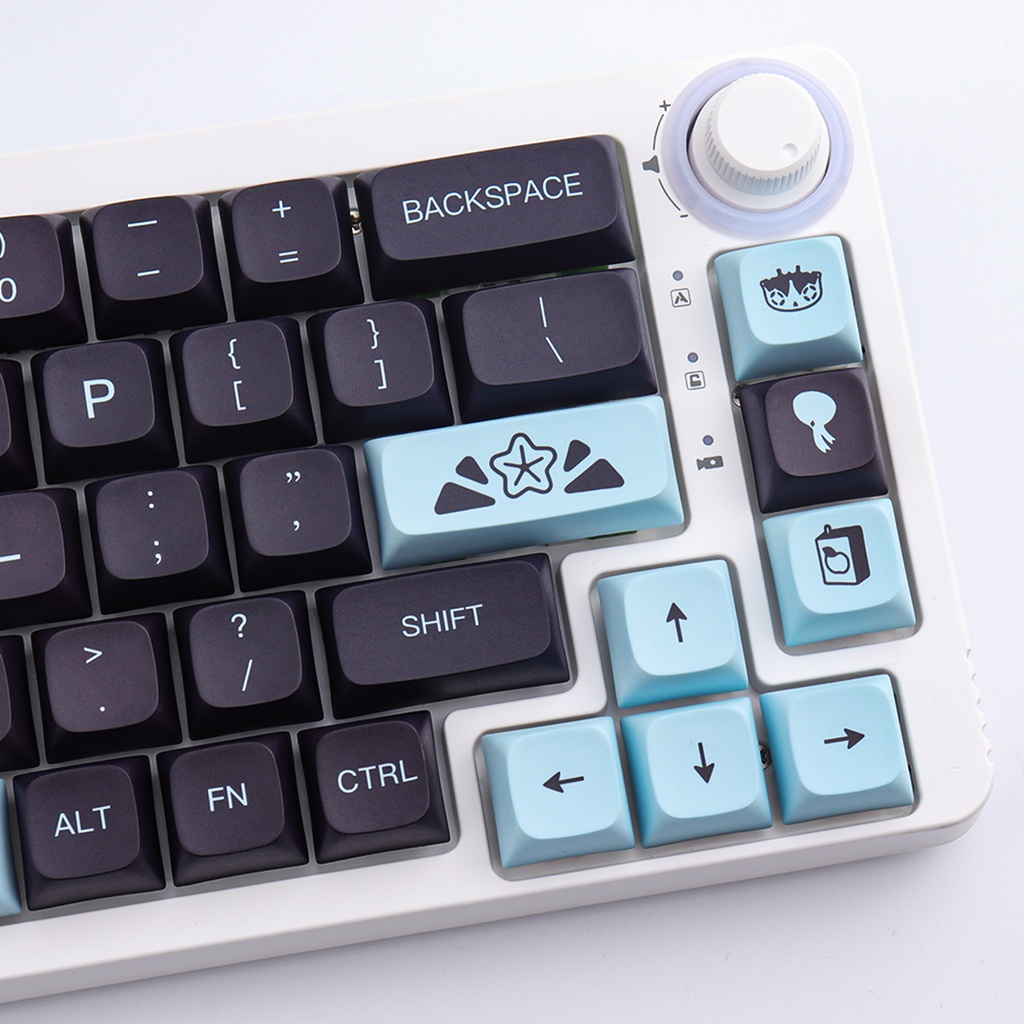 Gói phím GMK Comet, 132 phím Keycaps XDA Cấu hình DYE-SUB Cá nhân hóa GMK Keycaps dành cho bàn phím cơ