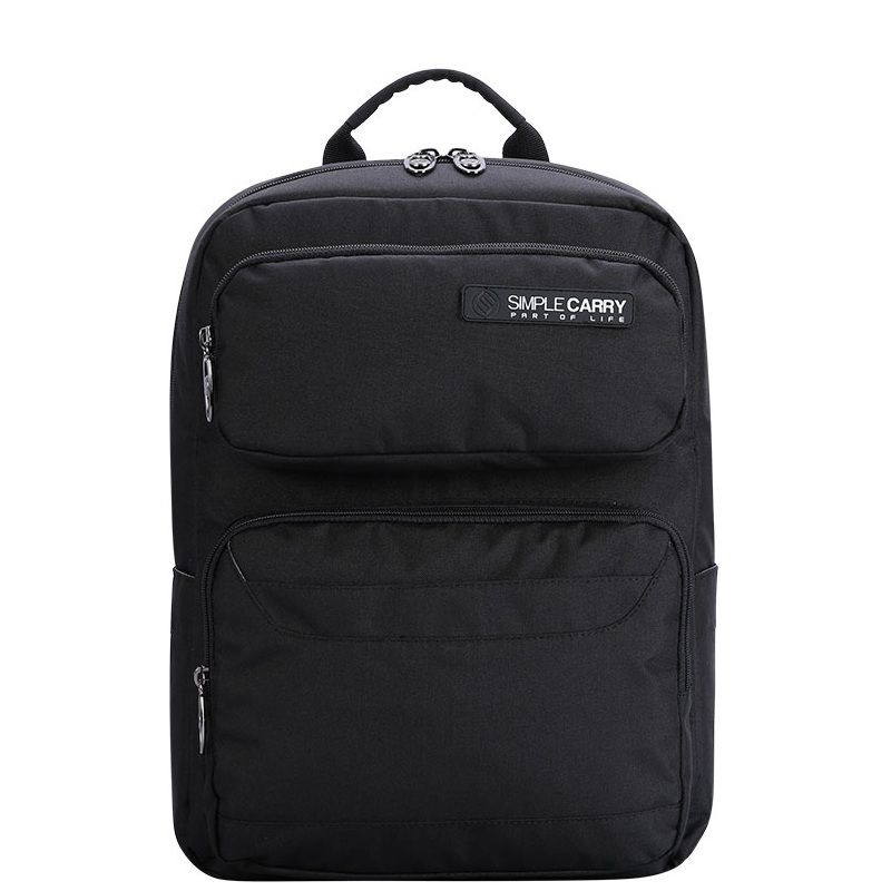 Balo thời trang nam nữ Simplecarry ISSAC 1 Black