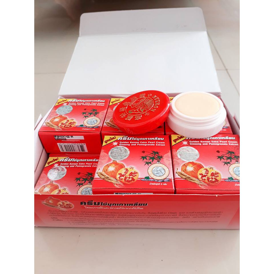 Bộ 12 hộp kem dưỡng trắng da sâm lựu Thái Lan