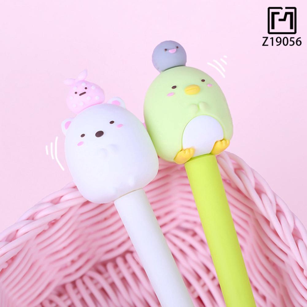 🌈Dễ thương Sumikko Gurashi Gel Pen 0,5mm Sổ lưu niệm sáng tạo Bút Văn phòng phẩm Quà tặng Văn phòng trường