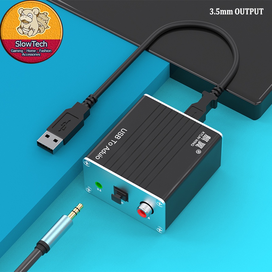 Card Âm Thanh USB ra Optical Cho Playstation 5, Laptop, Smartphone KYLINWING P5