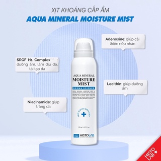 xịt khoáng dưỡng ẩm-trắng da-phục hồi Histolab 120ml