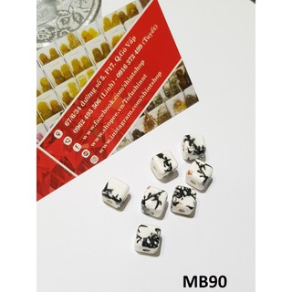 Hạt gốm sứ làm vòng handmade