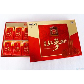 Hồng sâm lát tẩm mật ong Nhập Khẩu Hàn Quốc SAMBOK 200g.