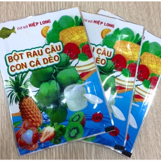 Bột rau câu con cá dẻo