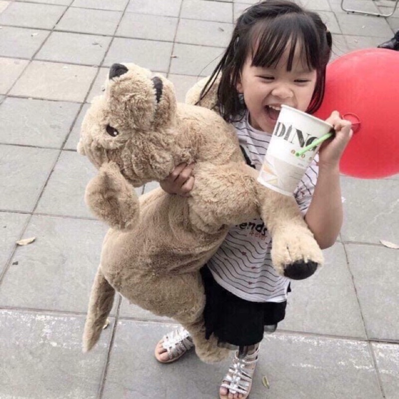 Chó bông IKEA GOSIG LARGE GOLDEN lông siêu mịn cho bé