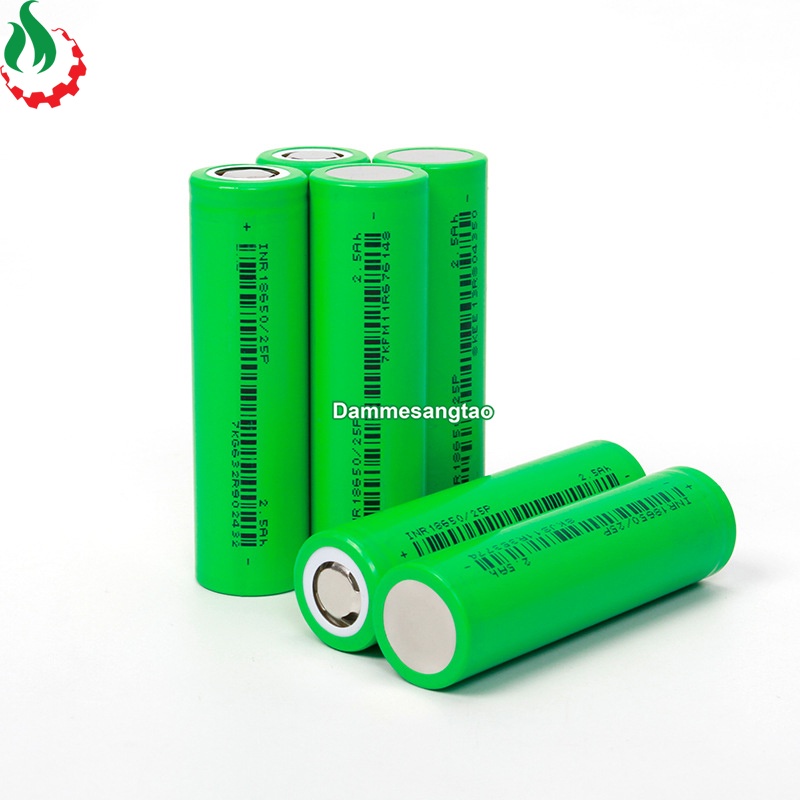 Thùng 100 cell pin 18650 EVE Li-ion 3.7V 2500mah 12C - Xả 30A