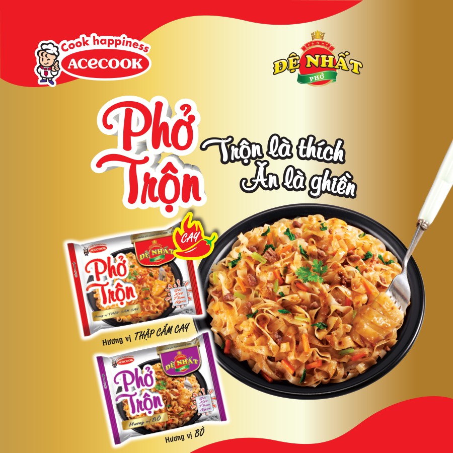 Thùng 18 gói phở trộn Đệ Nhất mix 2 vị Bò và thập cẩm | BigBuy360 - bigbuy360.vn