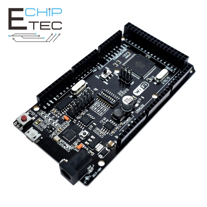 Mega2560 + WiFi R3 ATmega2560 + ESP8266 32Mb USB-TTL CH340G Tương thích với Arduino Mega NodeMCU cho