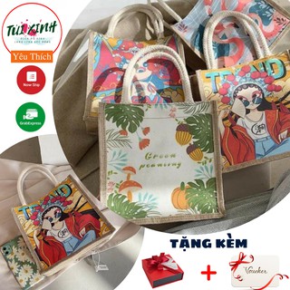 💕Túi tote đi biển hot hit 2022, túi đi biển chụp hình cực đẹp💕