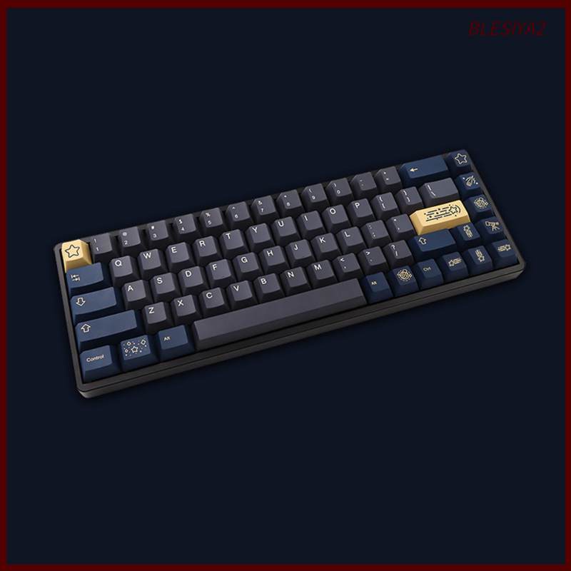 135 Keys Kit PBT Key Caps Keycaps for Cherry MX Mechanical Keyboard Durable