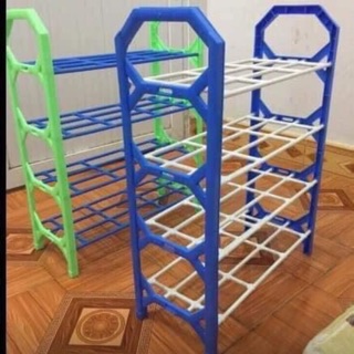 Kệ để giày dép nhựa 4 tầng tiện dụng