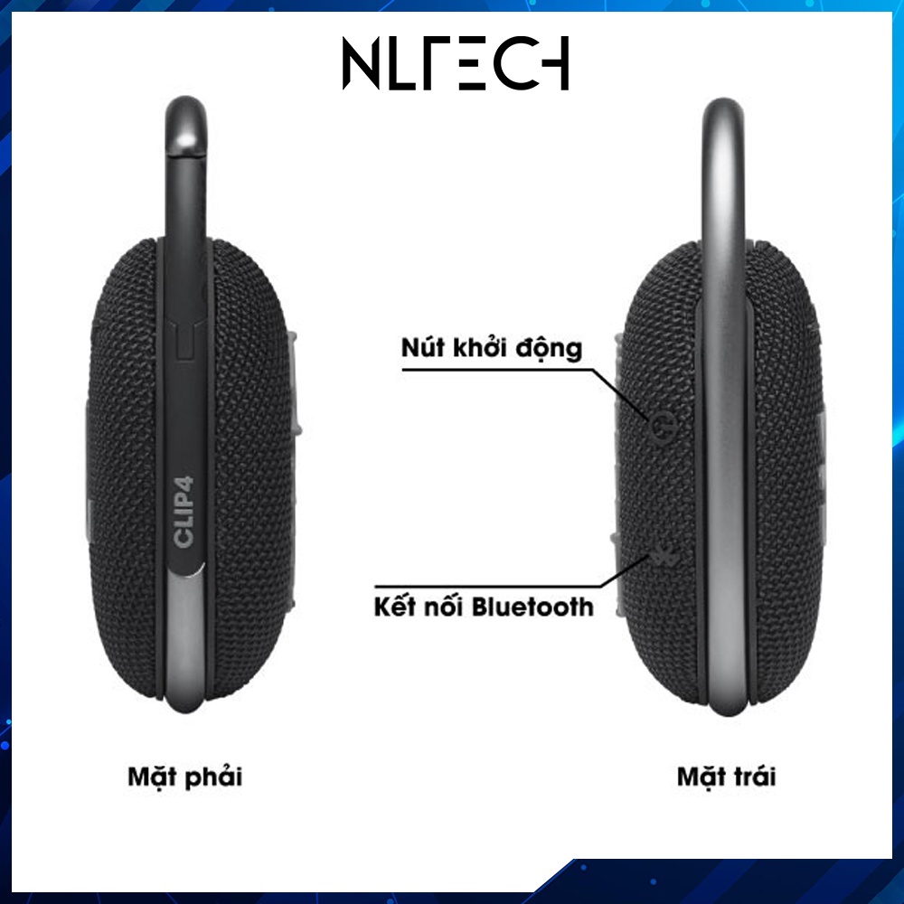 [ HÀNG CAO CẤP ] Loa bluetooth mini không dây Clip 4 - Lỗi 1 đổi 1 trong vòng 3 tháng