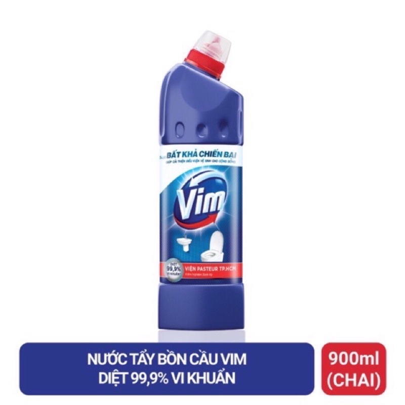 Nước tẩy bồn cầu Vim chai 880ml