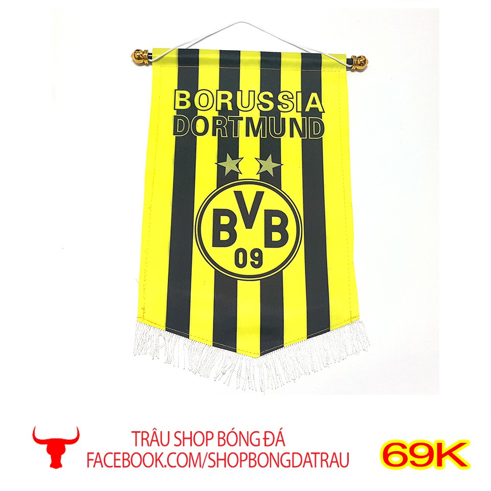 Cờ lưu niệm - các câu lạc bộ bóng đá Manchester, Arsenal, Chelsea, Barca, Real, Liverpool - Trâu shop