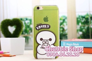 Ốp Iphone 6/6Plus Baymax Siêu Cute