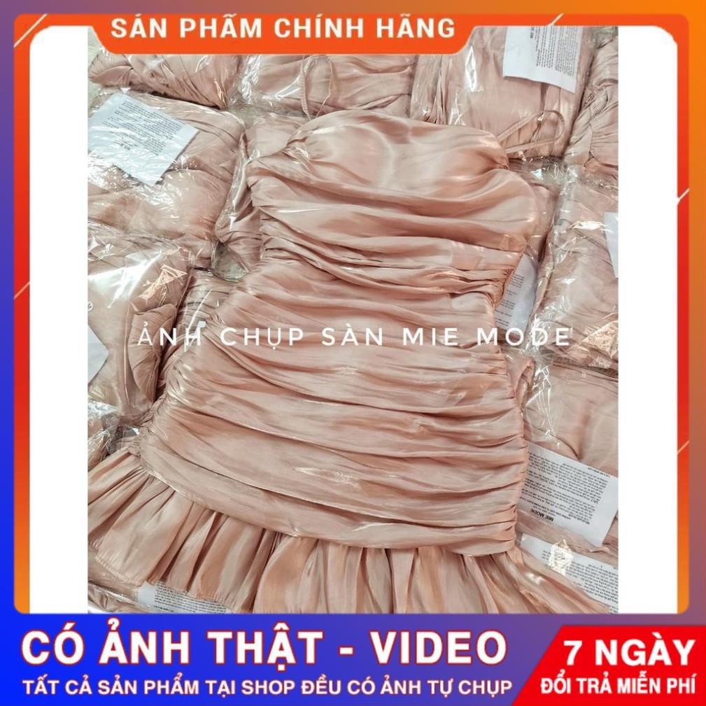 [MIE MODE] Đầm body đuôi cá hai dây 💥 tơ Organza cao cấp 💥 có mút ngực,quần lót mềm mại, an toàn 💥 S.M.L