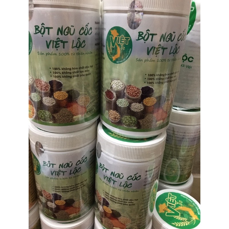 Mix 6 hộp tự chọn Ngũ cốc, Bột ăn dặm, Cháo vỡ Việt Lộc☘️Freeship☘️