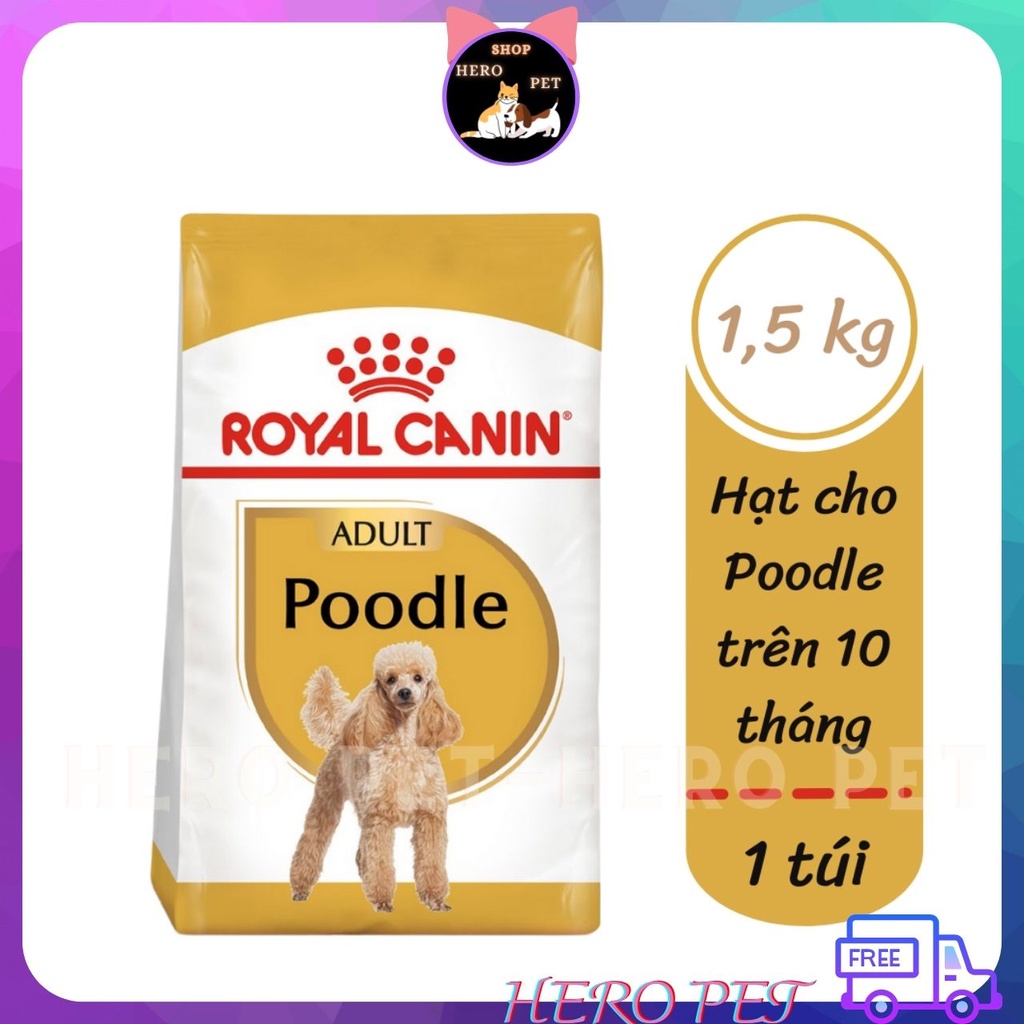 Thức ăn hạt Royal Canin Poodle Adult Cho Chó Trưởng Thành - HERO PET