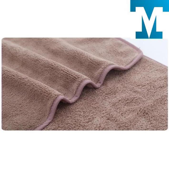 Khăn tắm lông cừu Hàn Quốc cao câos 70x140cm chất bông siêu mềm mịn thấm nước cực nhanh