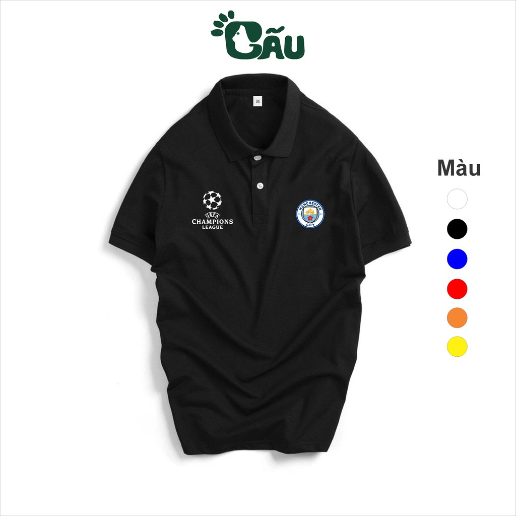Áo thun Polo GẤU 194 Real - Barcelona - VietNam - Cheleas Unisex vải cá sấu Poly co dãn 4 chiều dày dặn form gerular fit | BigBuy360 - bigbuy360.vn
